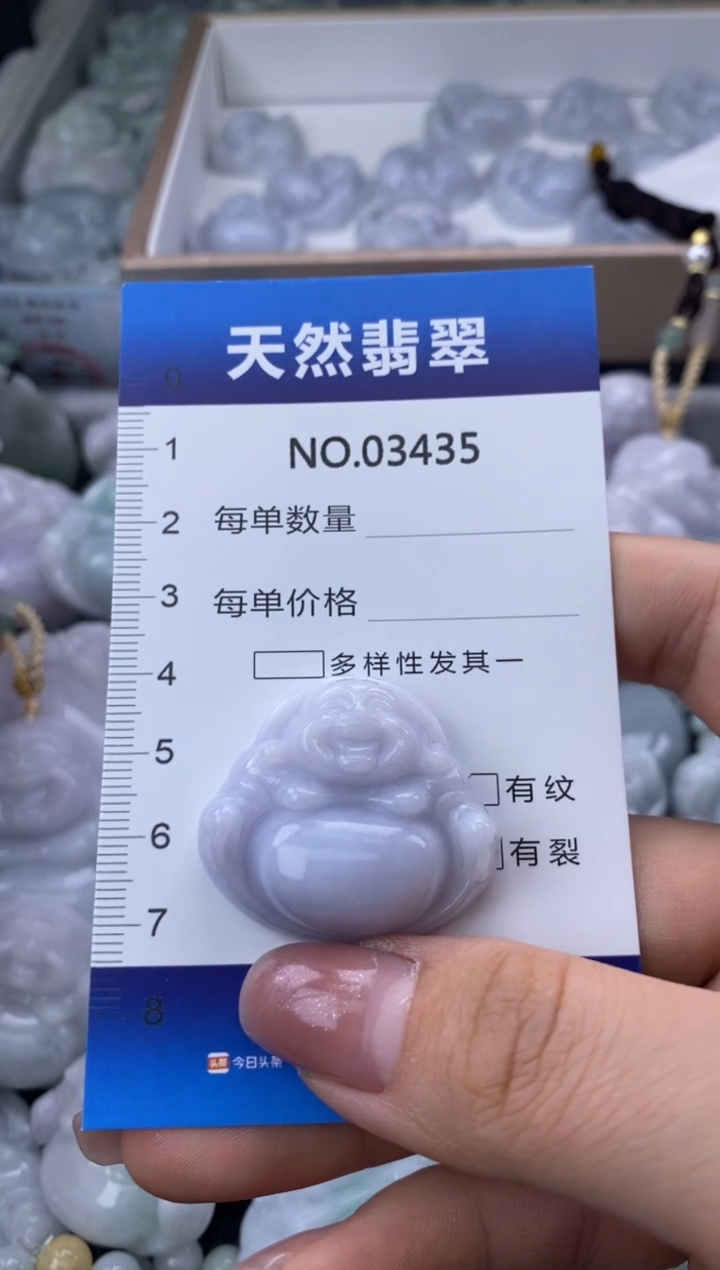 翡翠未镶嵌颈饰缅甸A货翡翠03435