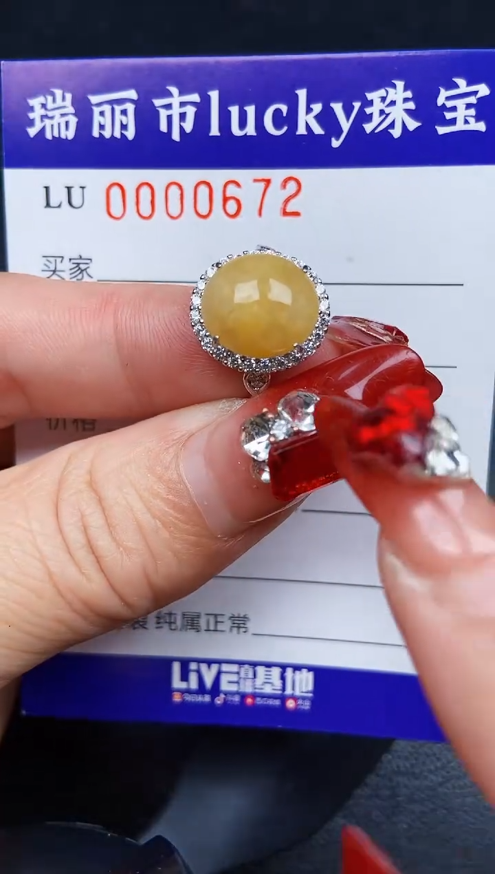 【闪购商品】翡翠颈饰银S925镶嵌0672