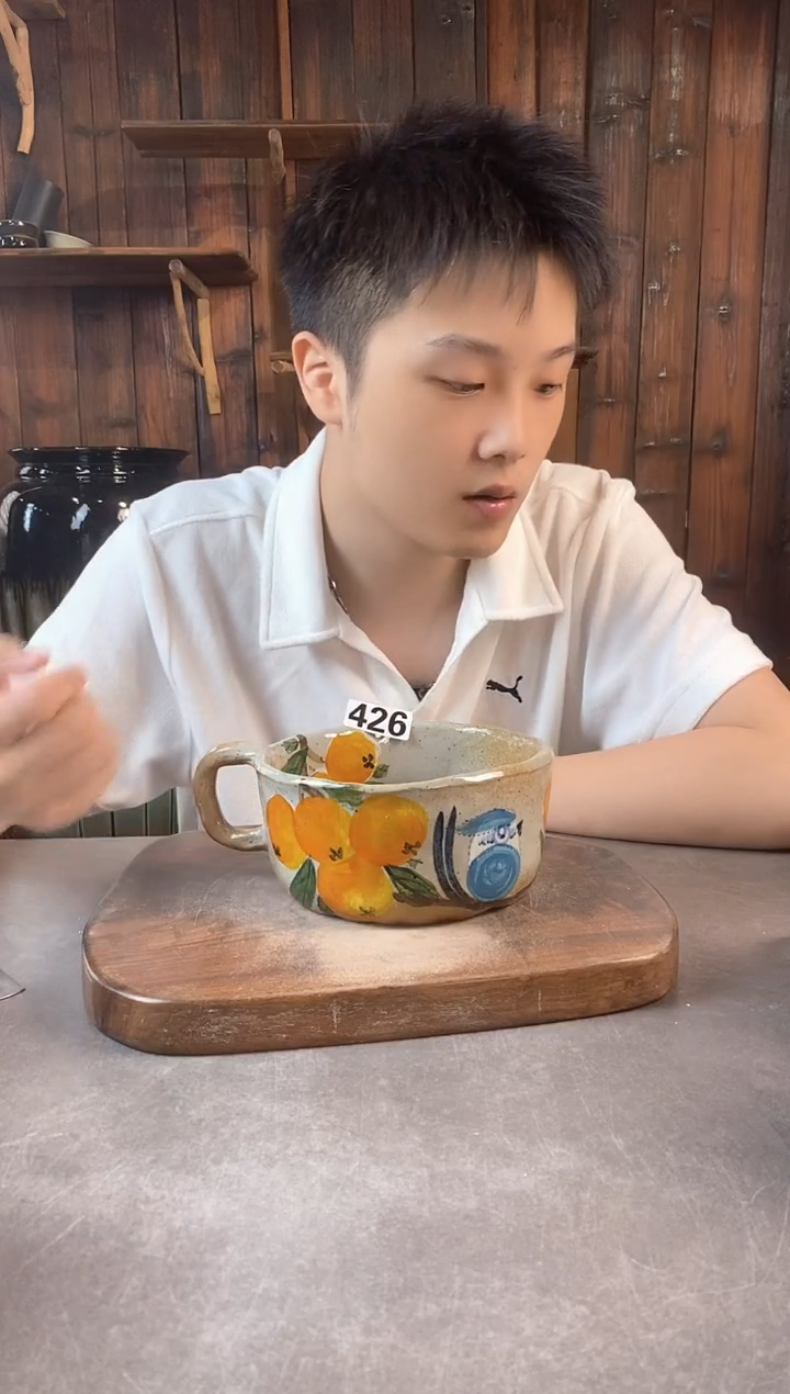 碗426瑕，手工手作，超值陶瓷