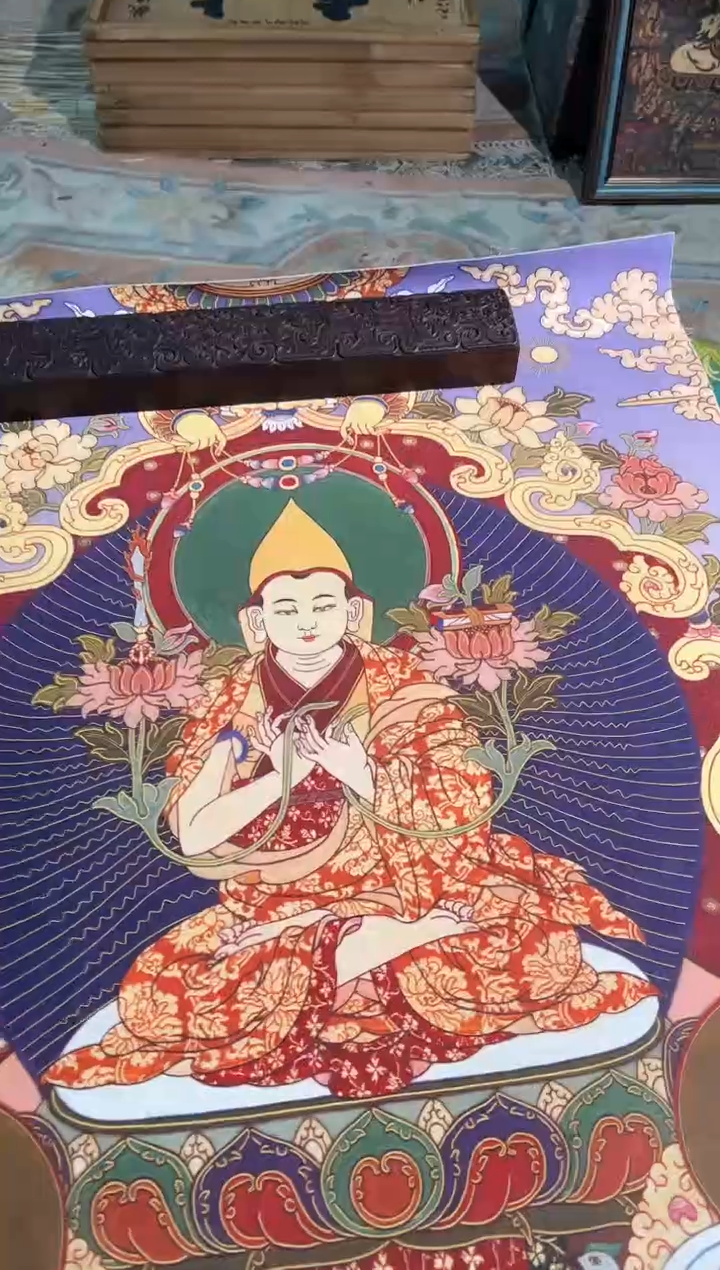 卷轴画天天的唐卡tk160