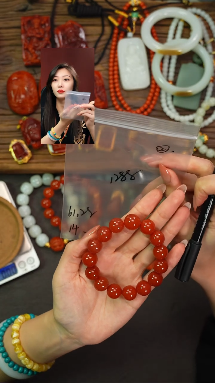 玛瑙/玉髓手串未镶嵌热**烫遇见匠心品质回血