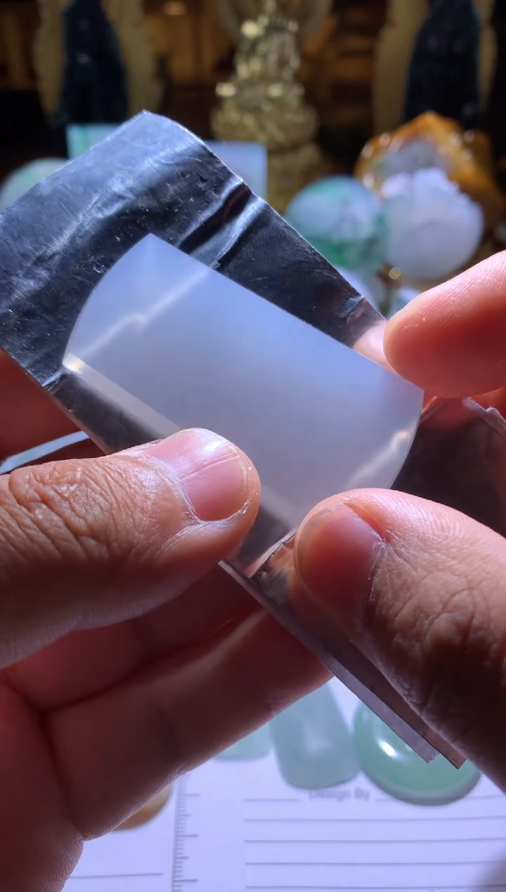 【闪购商品】定制翡翠未镶嵌无事牌