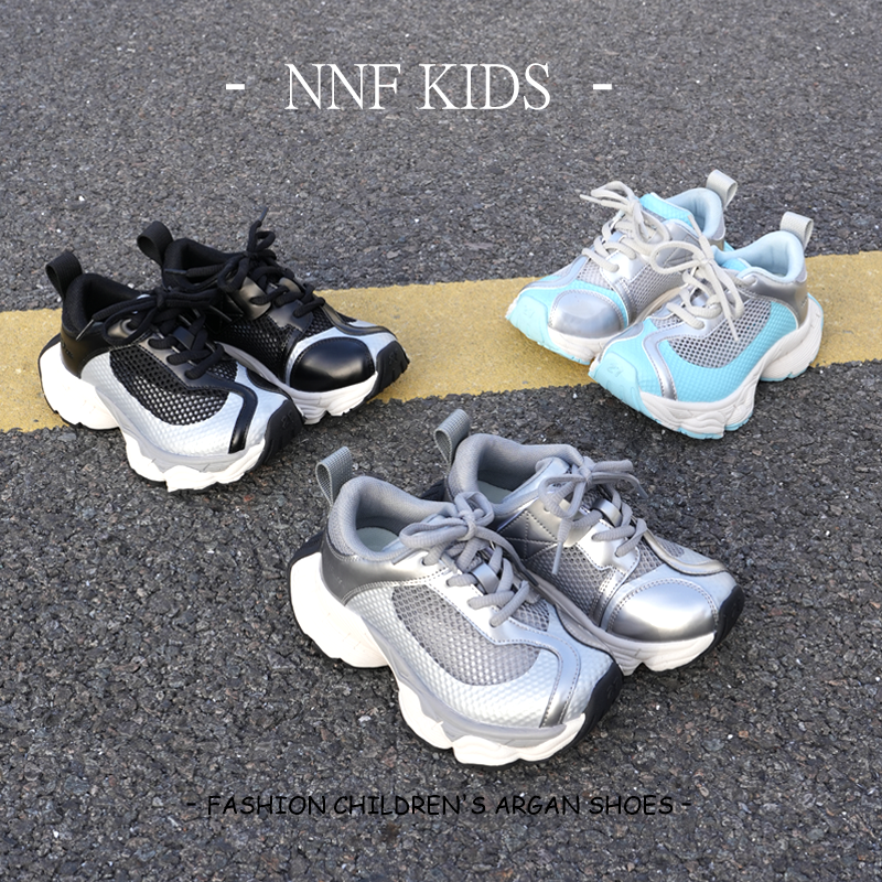 【未来主义！慢跑鞋！】2025夏季儿童亲子网面童鞋25TS520D