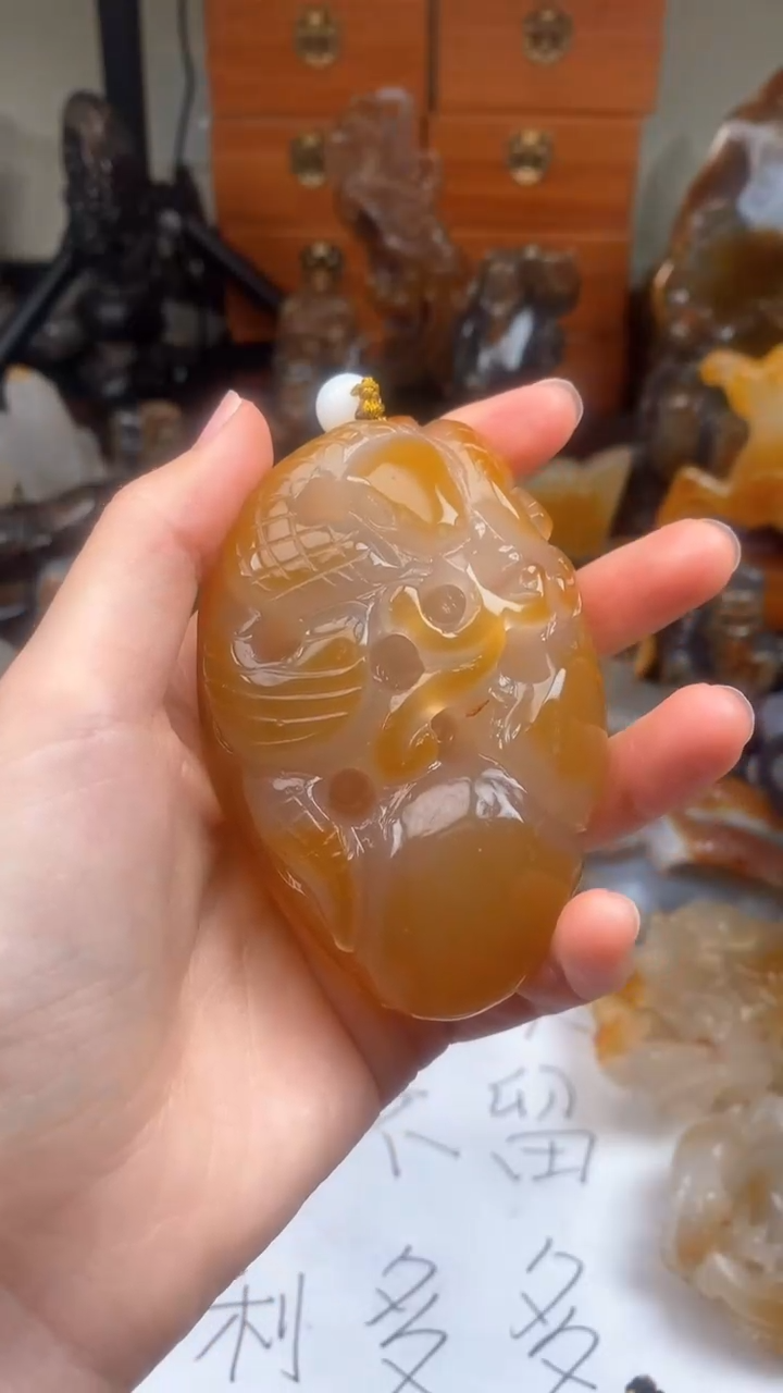 【闪购商品】玛瑙/玉髓颈饰未镶嵌AA