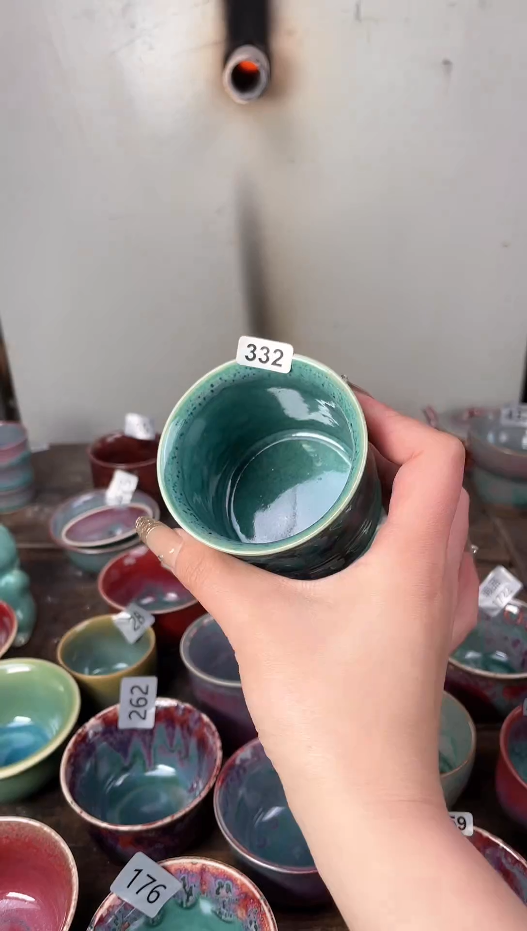 【闪购商品】摆件钧瓷手工茶器窑变