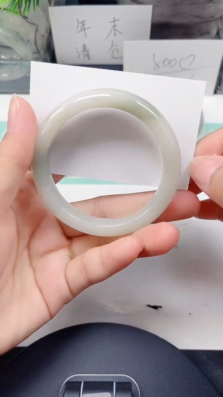 未镶嵌手镯石英质玉35-52/53