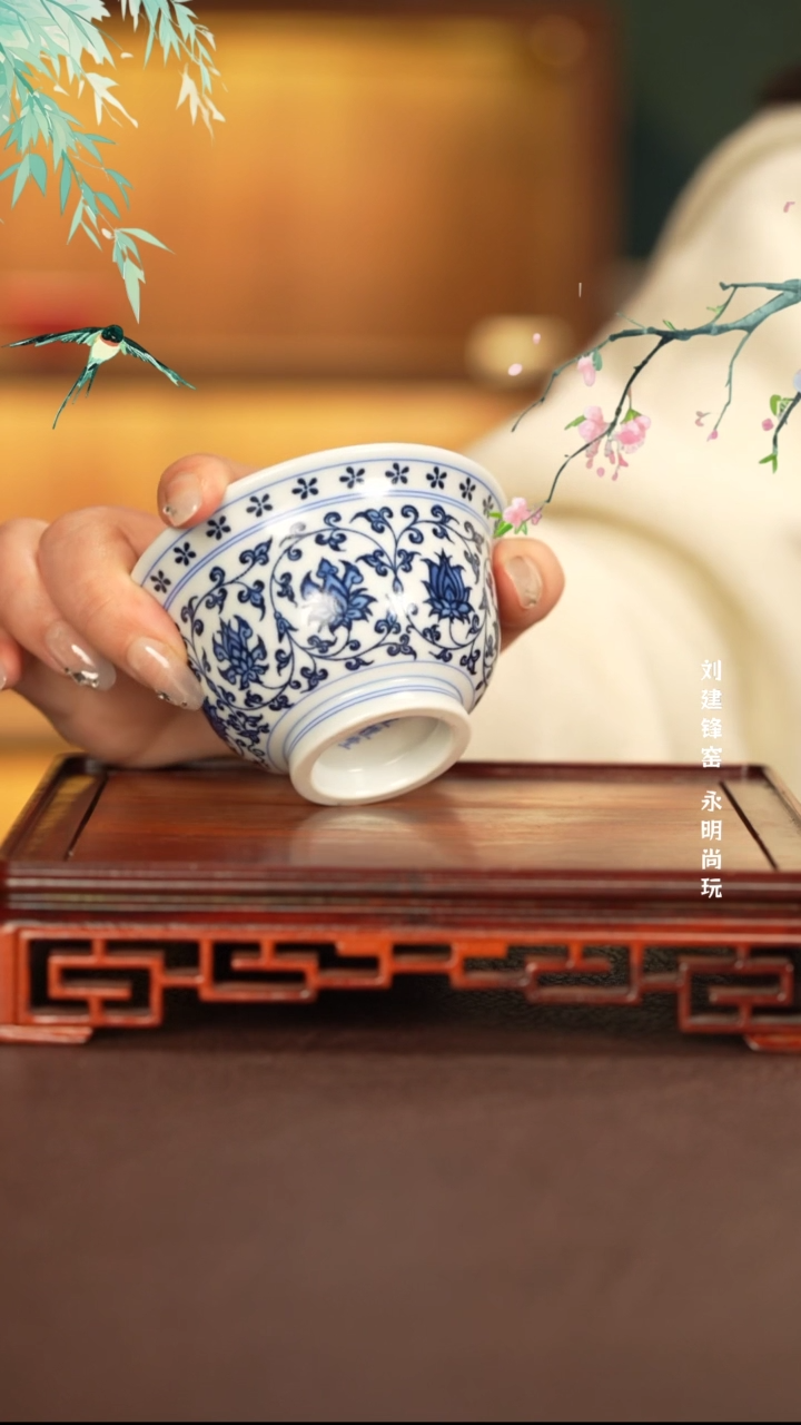 【闪购商品】杯子景德镇纯手工陶瓷瓷