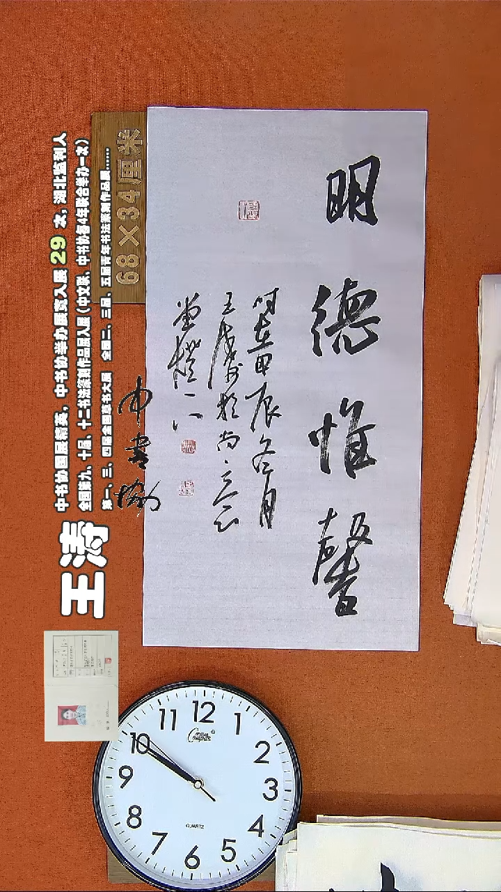 【闪购商品】书法523E王涛书法作品