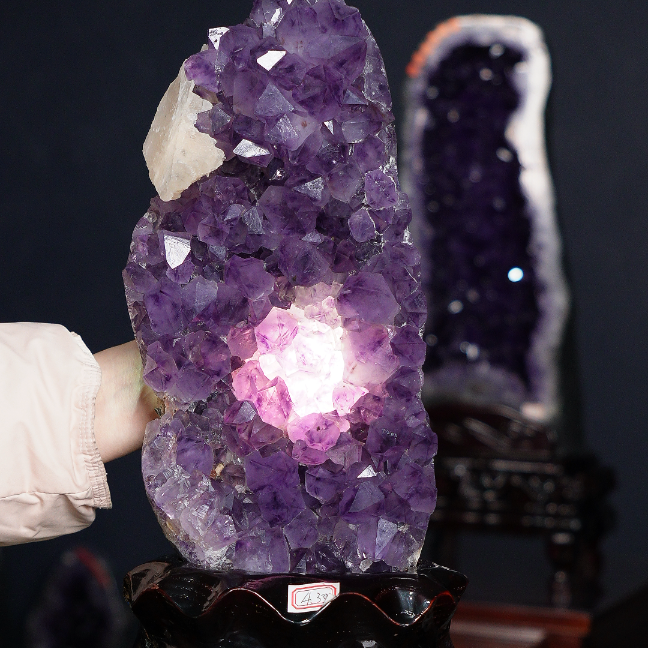 水晶一天然家居摆件27*20