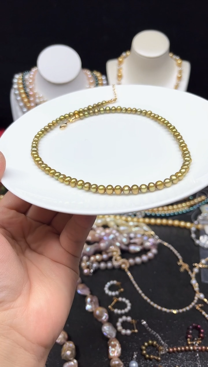 【闪购商品】淡水珍珠颈饰未镶嵌多人