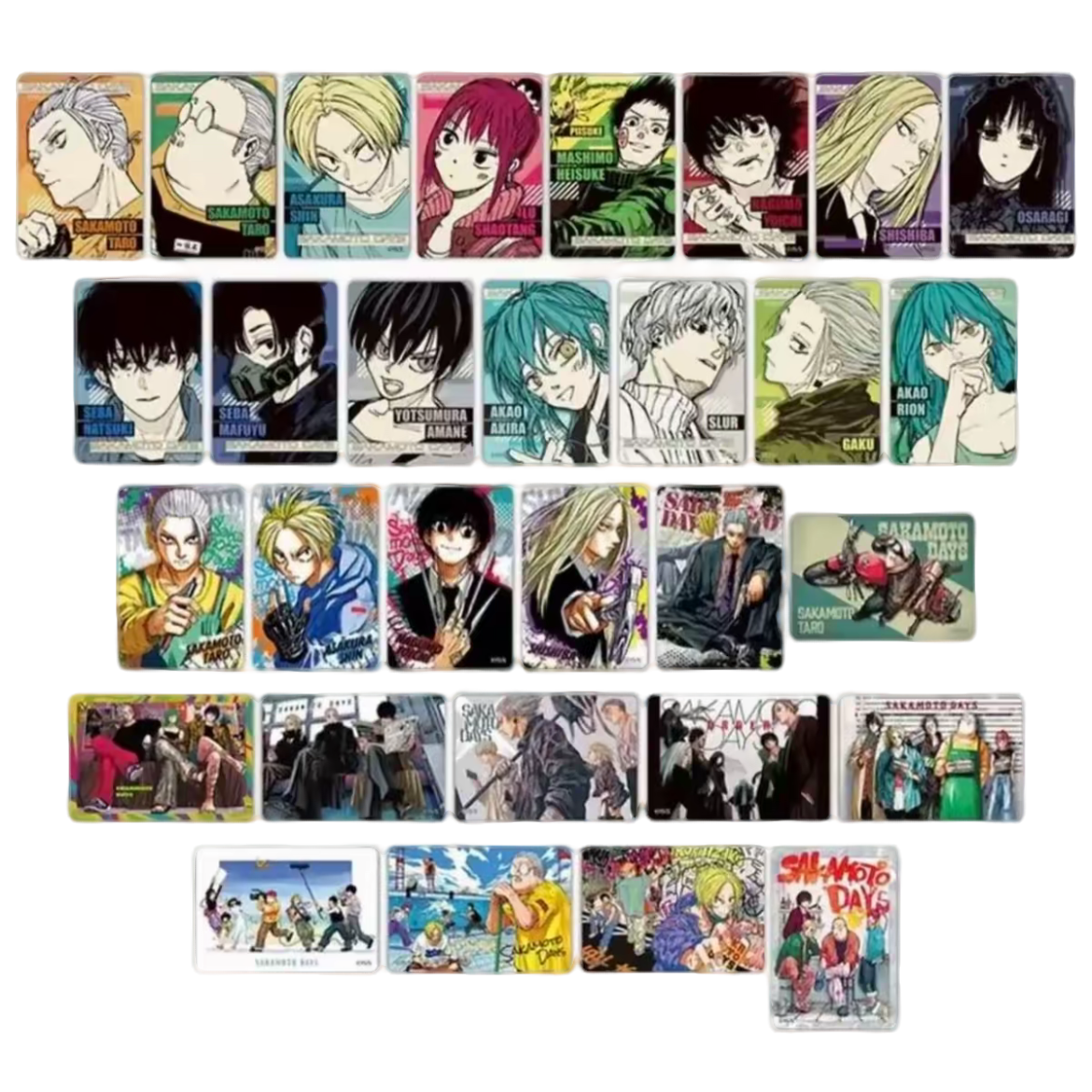 【车车】坂本日常JF2026原画冰箱贴明信片盲盒（默认代拆）