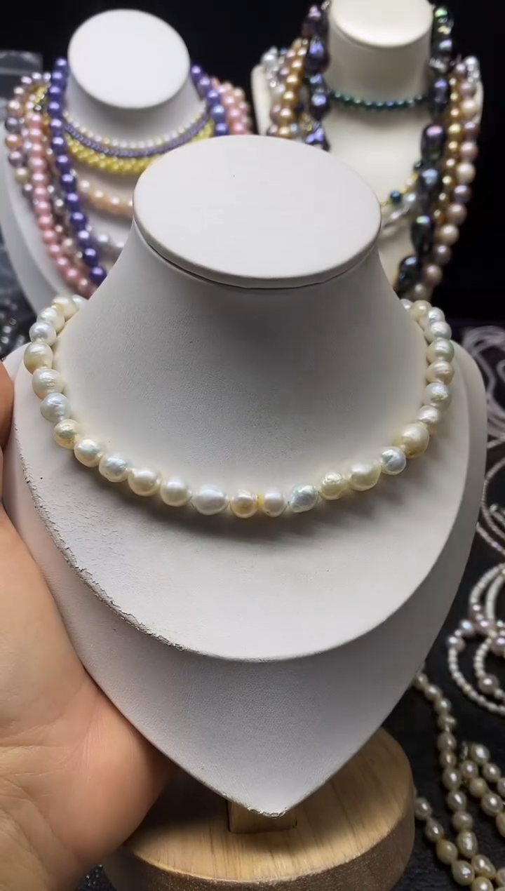 淡水珍珠未镶嵌颈饰多人
