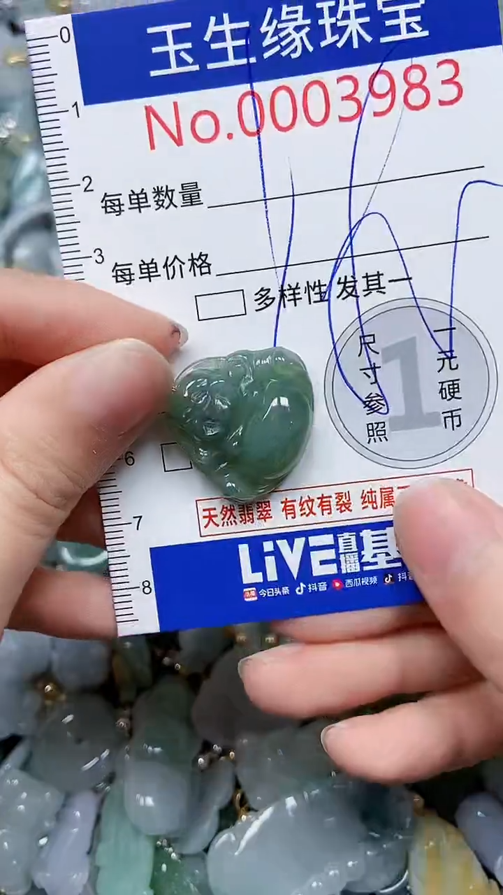 【闪购商品】翡翠颈饰未镶嵌闪购00003983