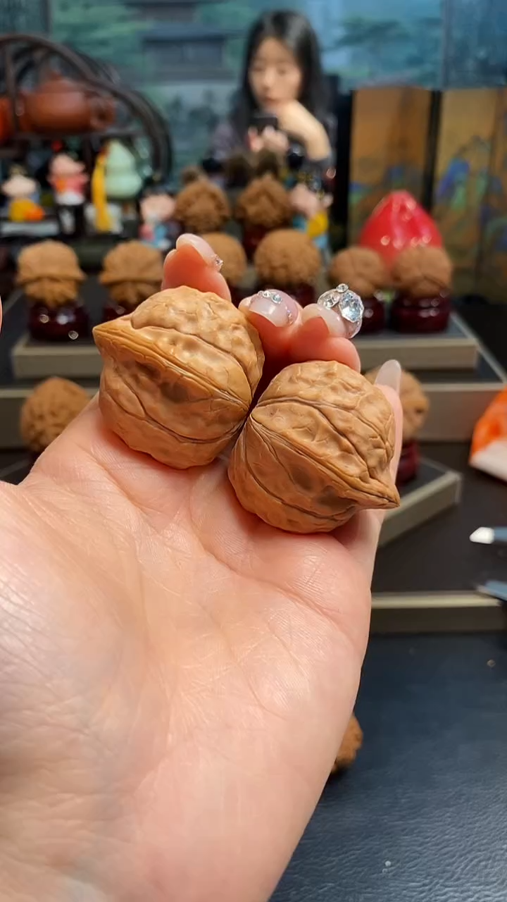 【闪购商品】文玩核桃吊坠K336龟甲纹33