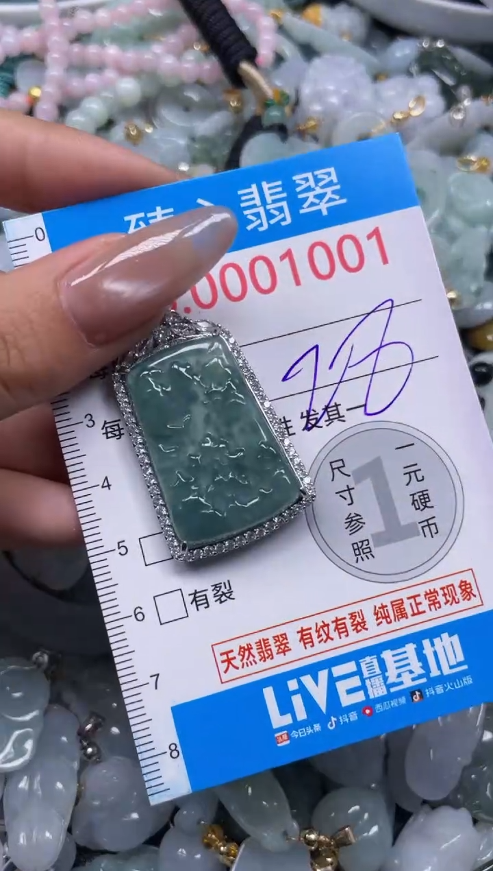 颈饰未镶嵌翡翠1001