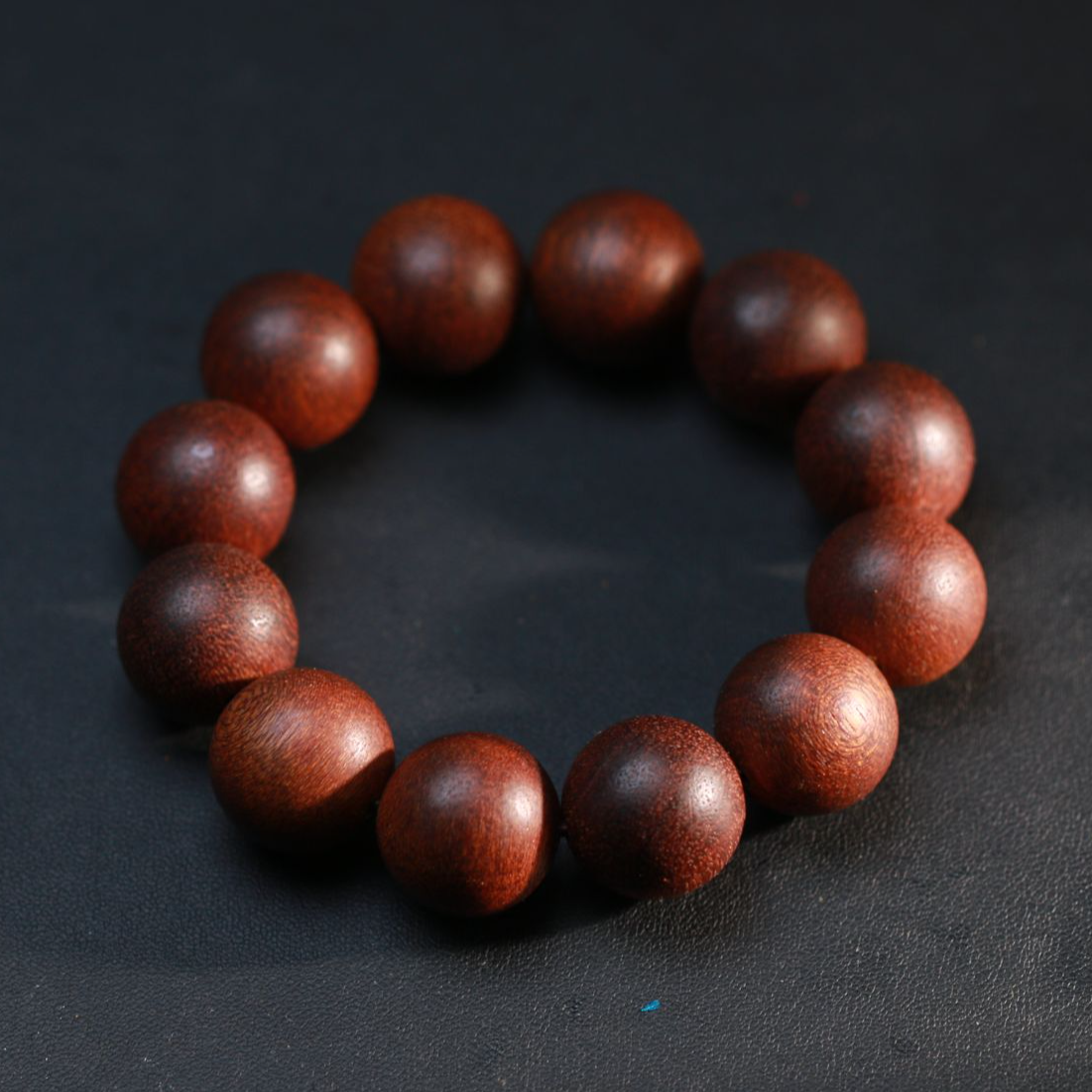 【曹总文玩】20mm文玩沉香木串手串单圈CX082