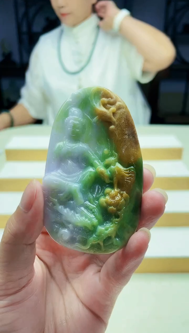 未镶嵌定制翡翠毛货09120203