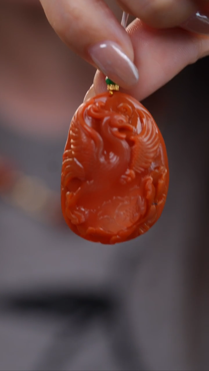 颈饰未镶嵌南红玛瑙闪***爱45