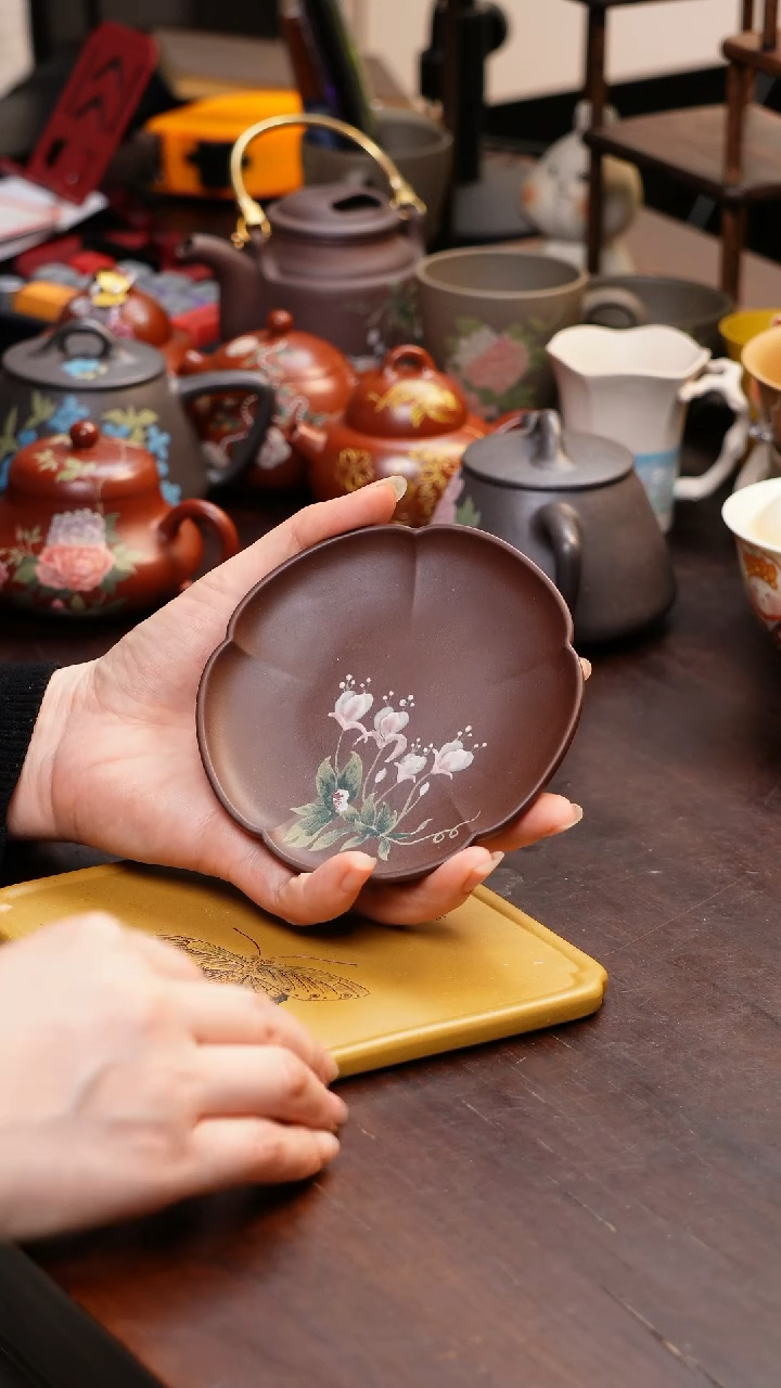 【闪购商品】原矿紫砂手工朱泥杯