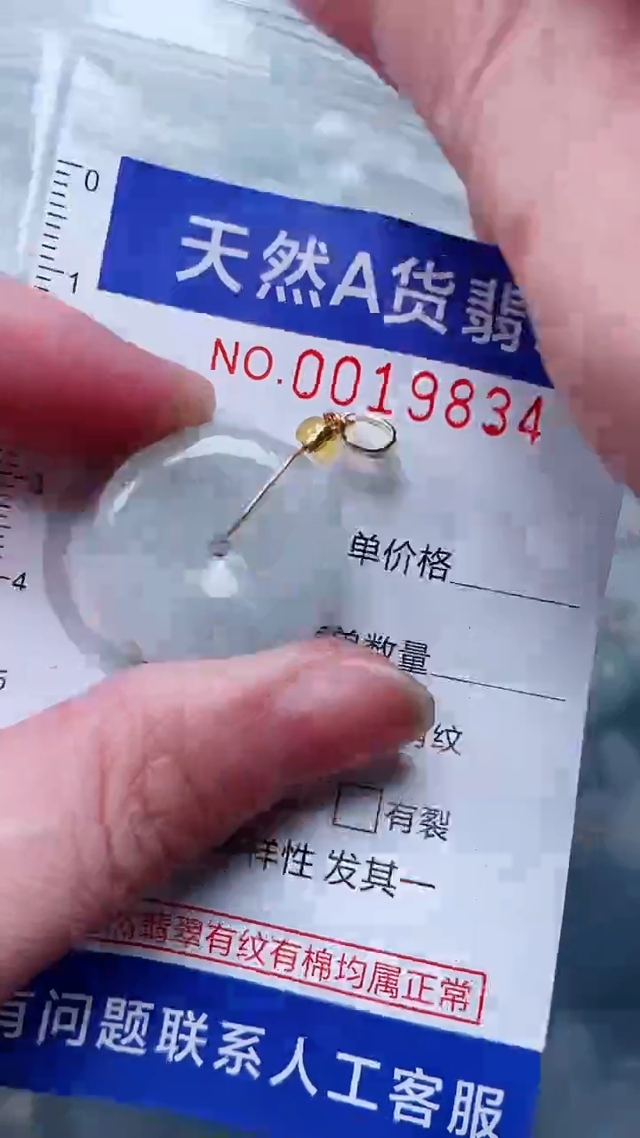 翡翠未镶嵌吊坠(不含链)11