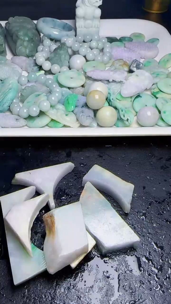 颈饰未镶嵌翡翠种**户173