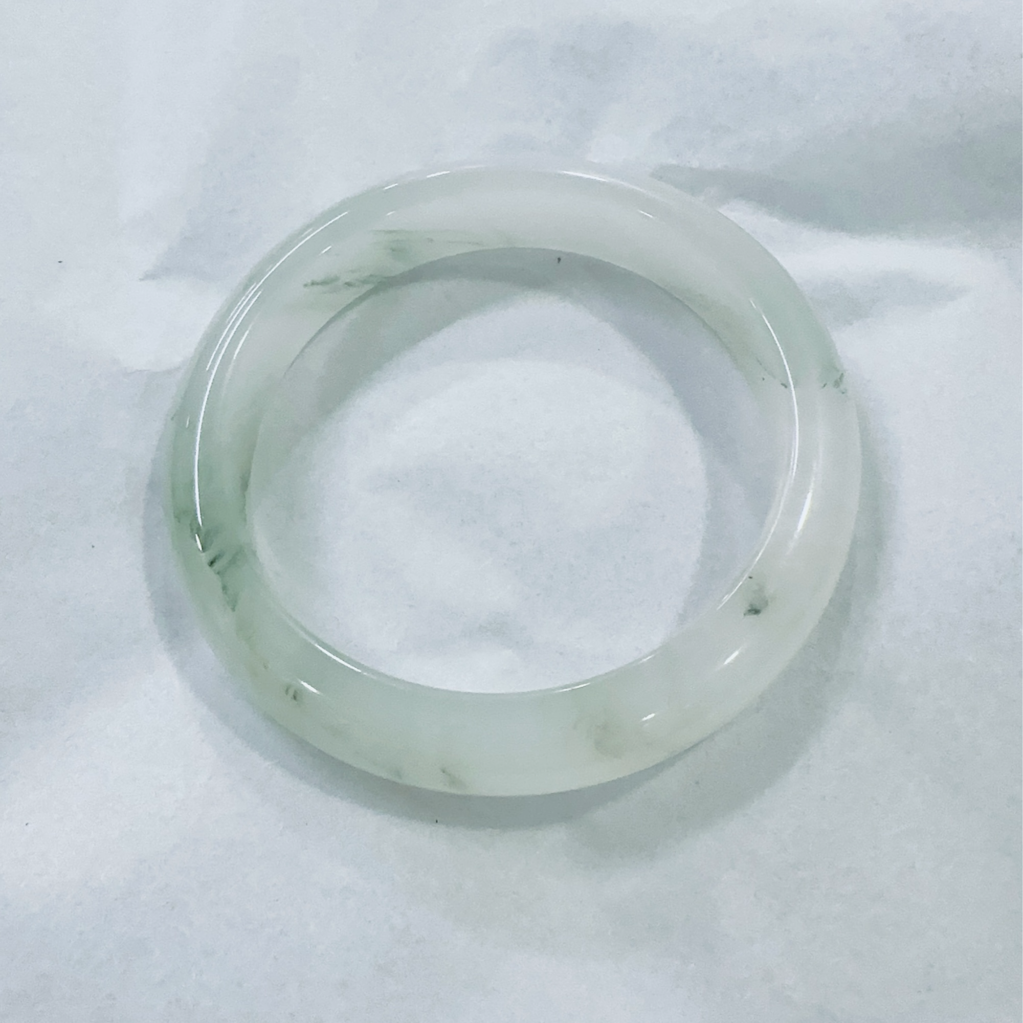 天山翠天然石英质玉手镯多样性发货编号：14