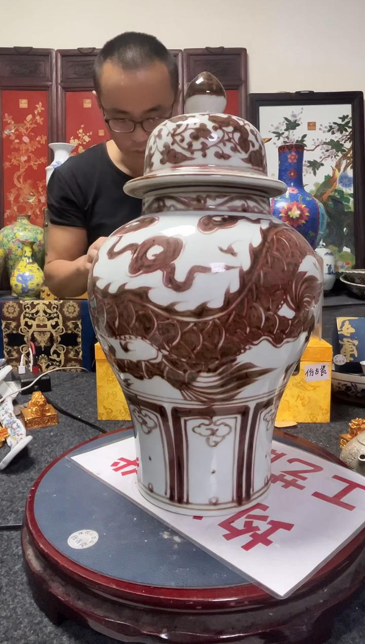 摆件现代艺陶瓷H