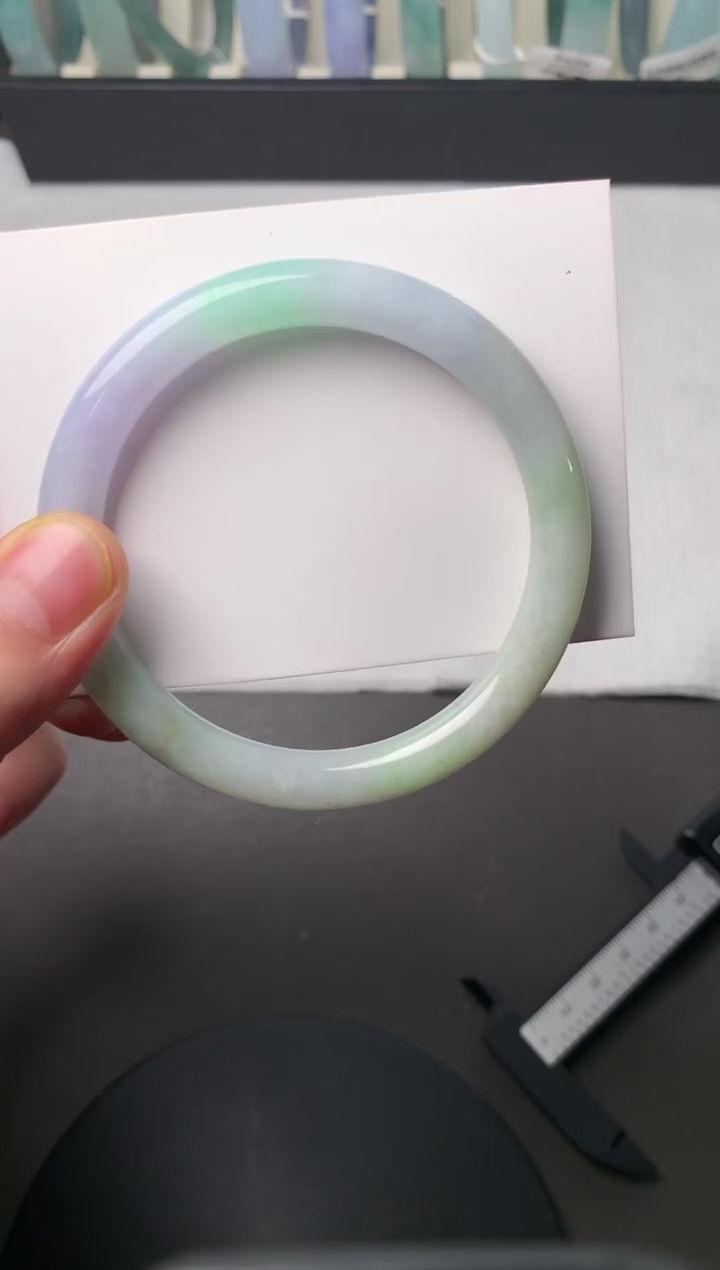 【闪购商品】翡翠手镯（圆镯）未镶嵌59.5*9.0*8.5