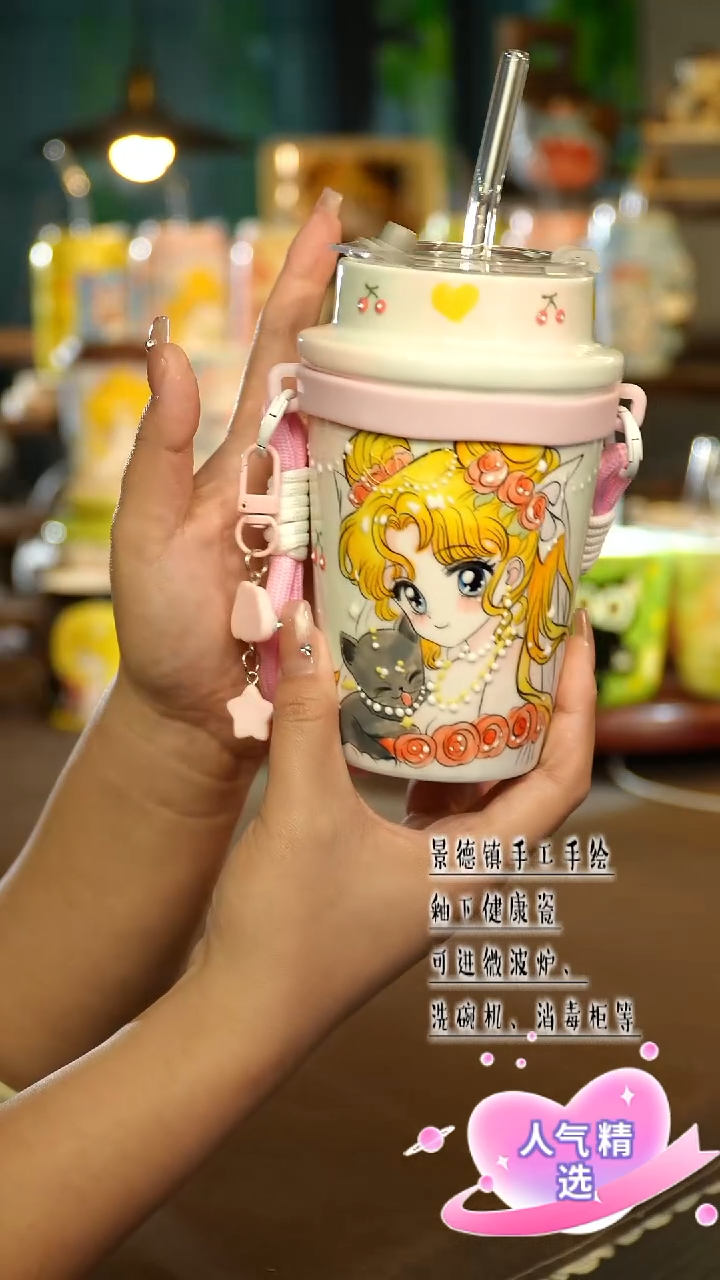 景德镇手绘陶瓷&L334