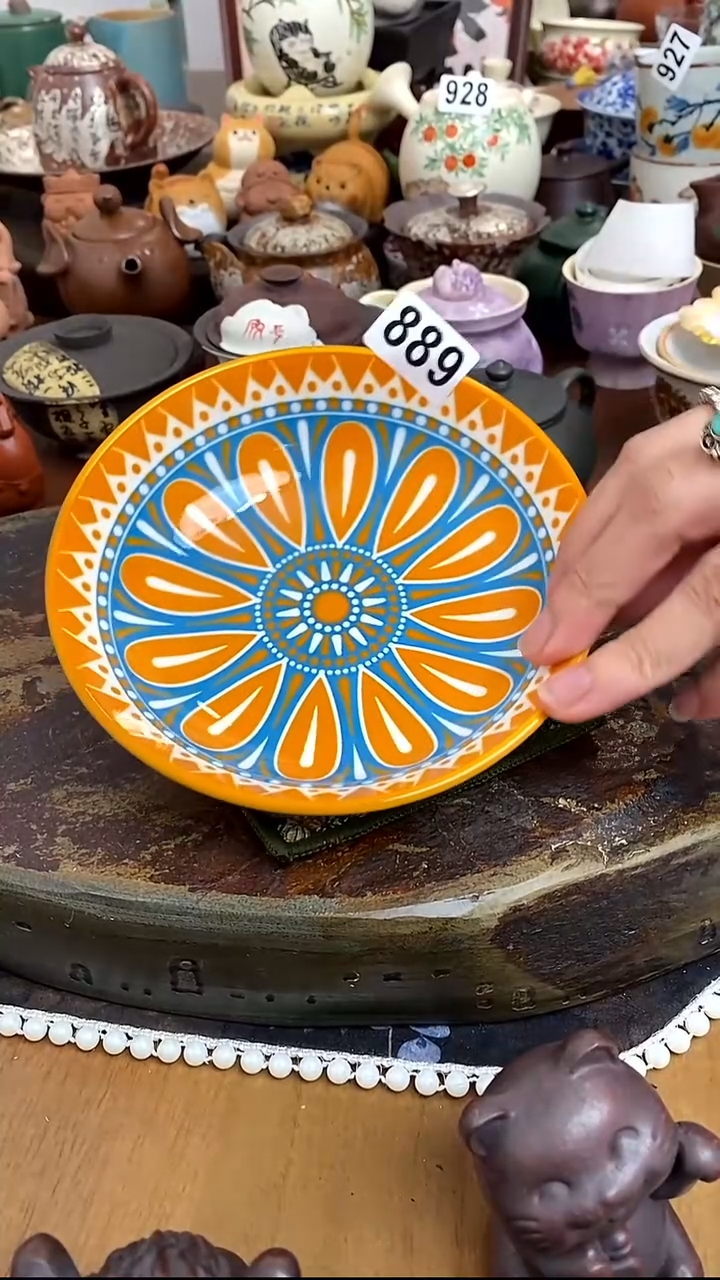 【茶瓷物语】碟子889