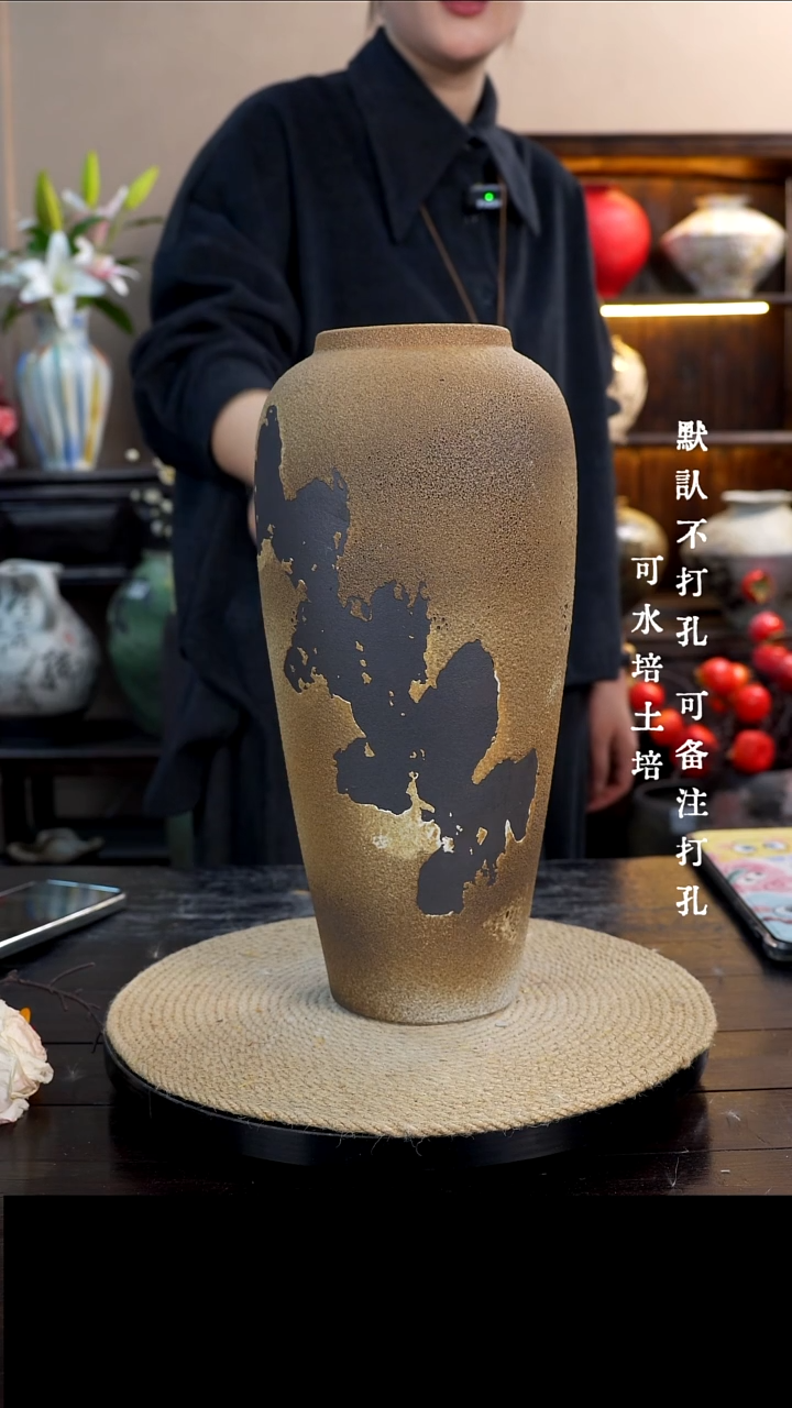 摆件陶瓷景德镇花瓶A346