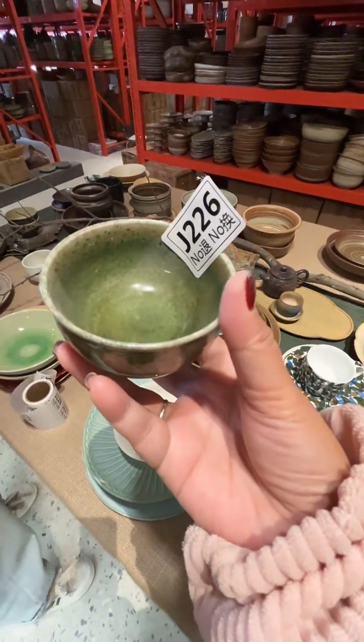 瓷片快****oj226绿色结晶杯福利