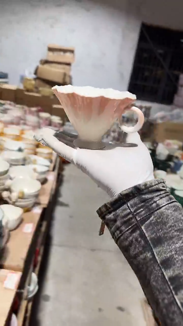 陶瓷渐变杯子微瑕 凑满20元包邮