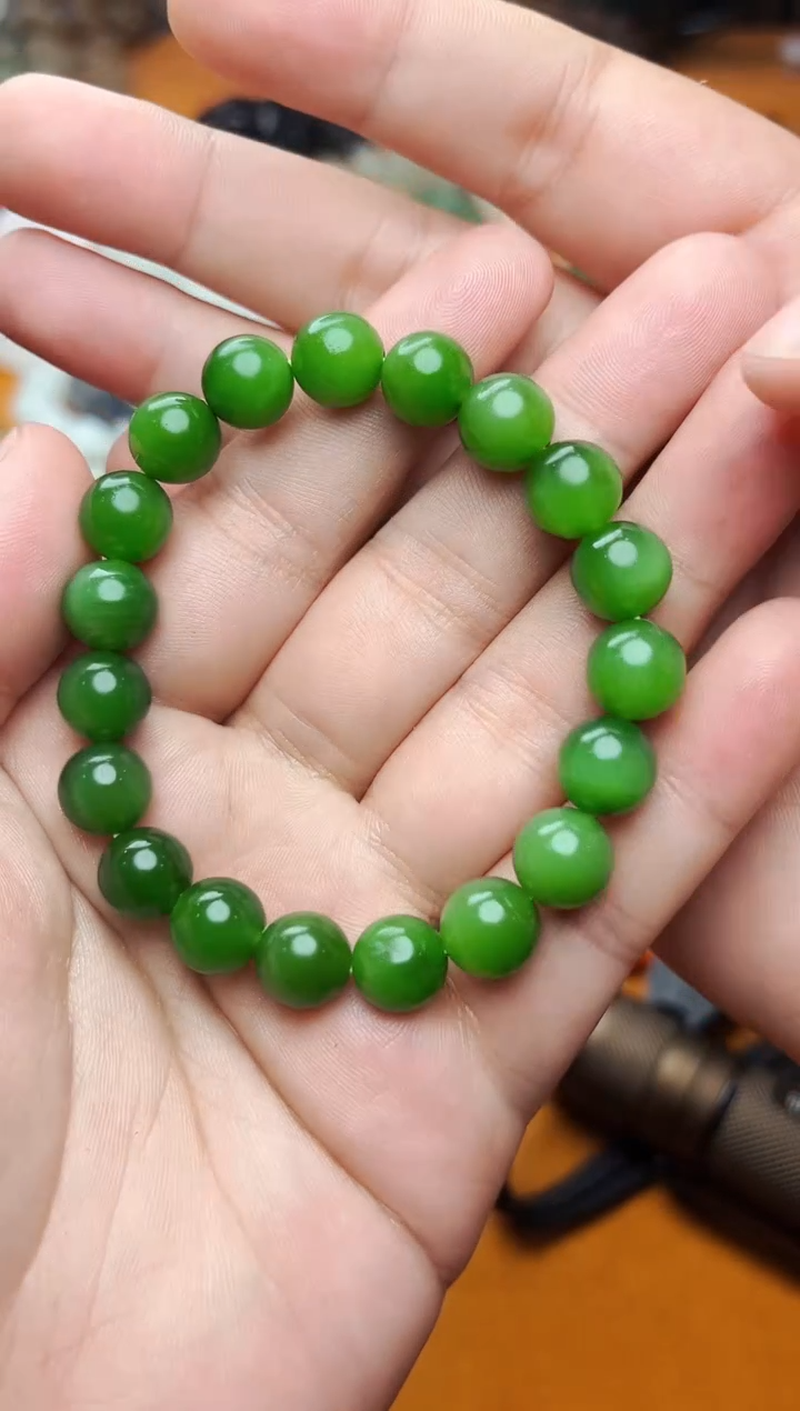 【闪购商品】和田玉手串未镶嵌手串1