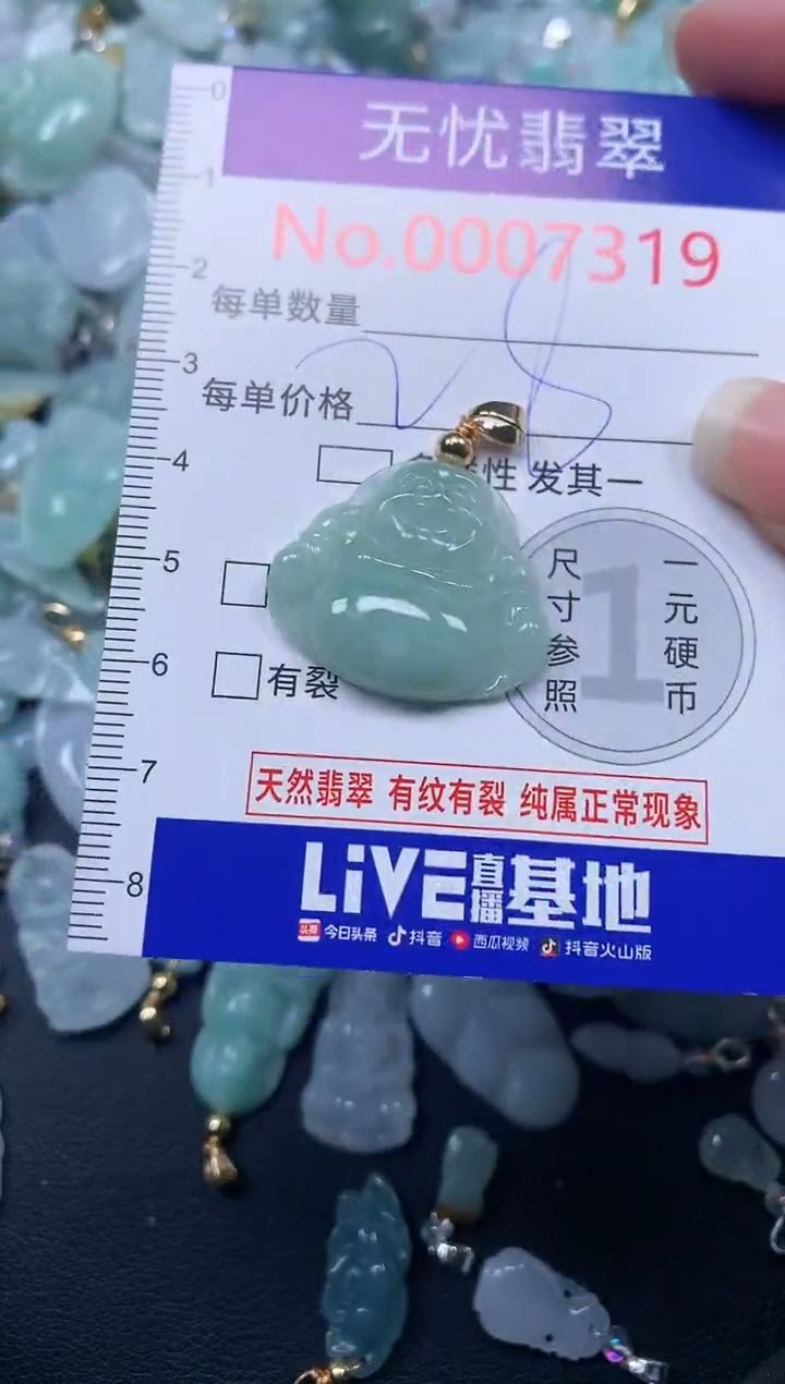 颈饰未镶嵌翡翠7319