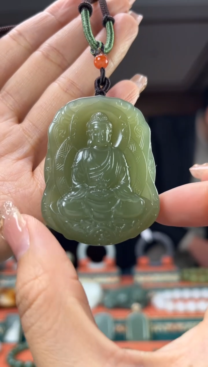 【闪购商品】和田玉颈饰未镶嵌佩佩羊