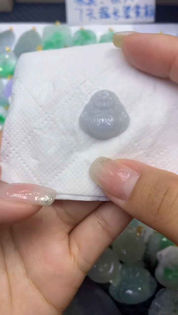颈饰未镶嵌翡翠天然缅甸A货翡翠
