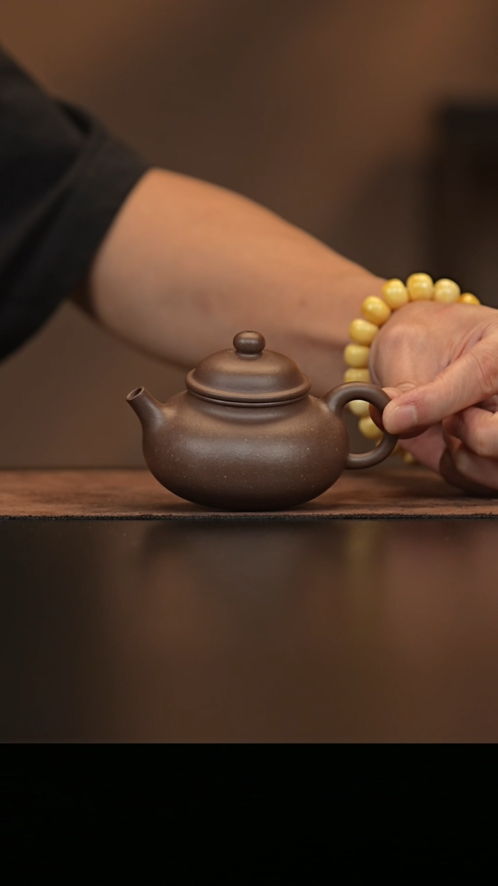 允禾斋  紫砂壶  容天 天青