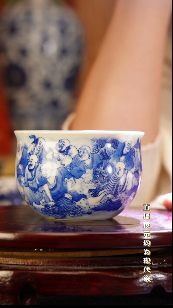 景德镇手工手绘陶瓷杯