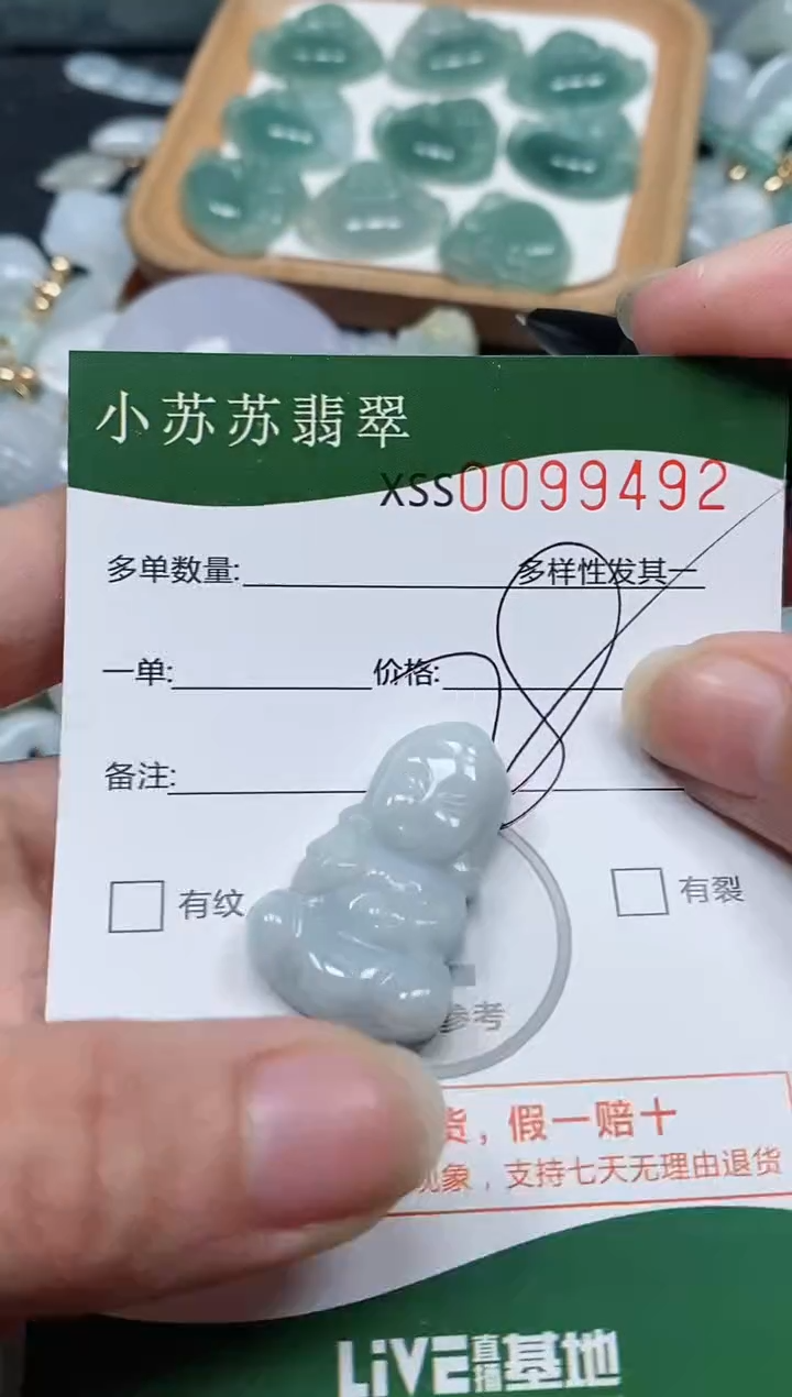 【闪购商品】翡翠颈饰未镶嵌闪购商品0099492