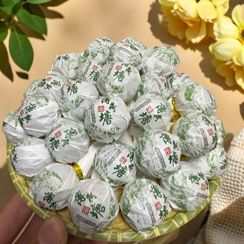 10颗薄荷塘生茶龙珠