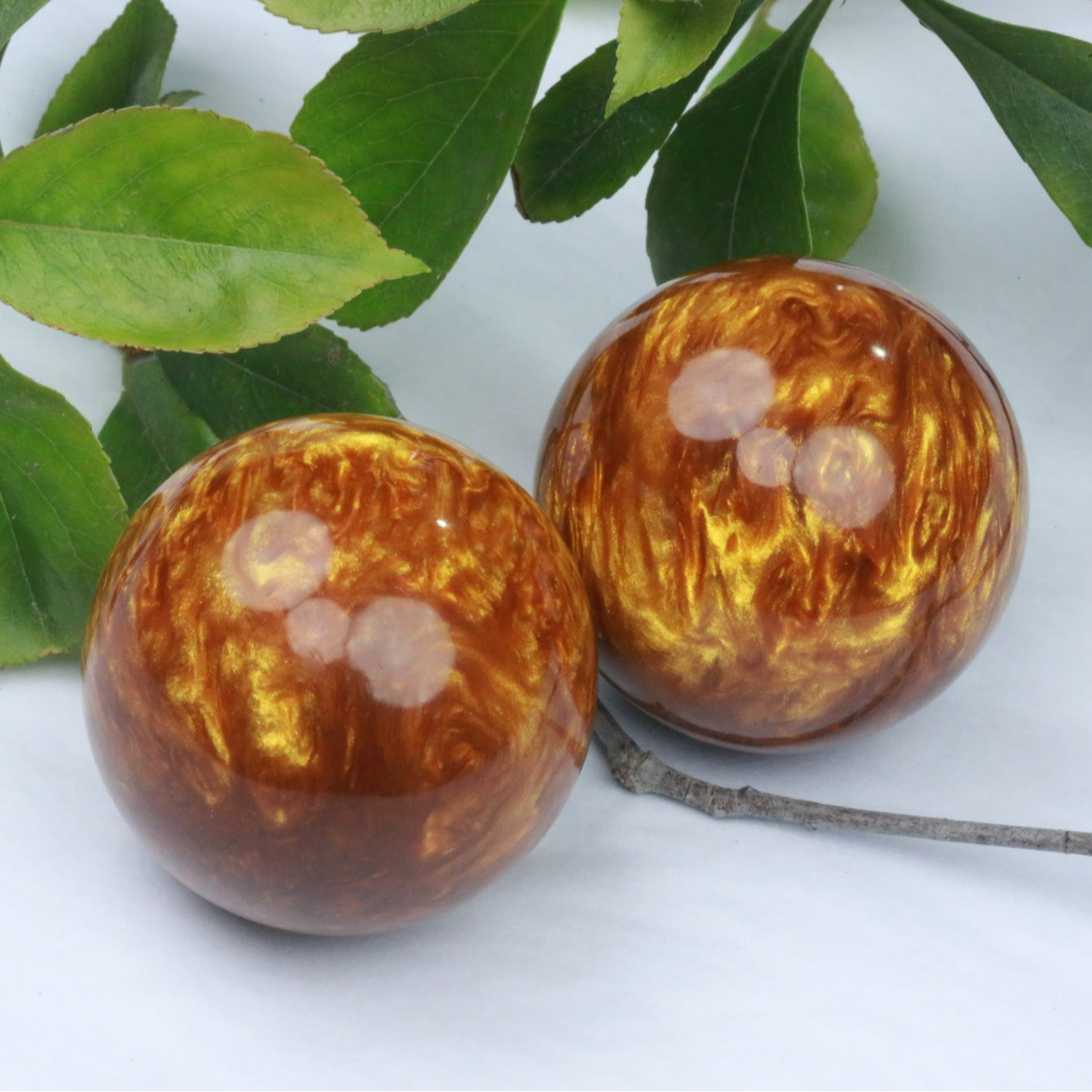 金丝楠木5.0一对（无礼盒）K173