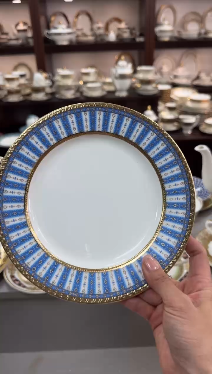 【闪购商品】瓷片8英寸平盘福利款 微瑕 2个