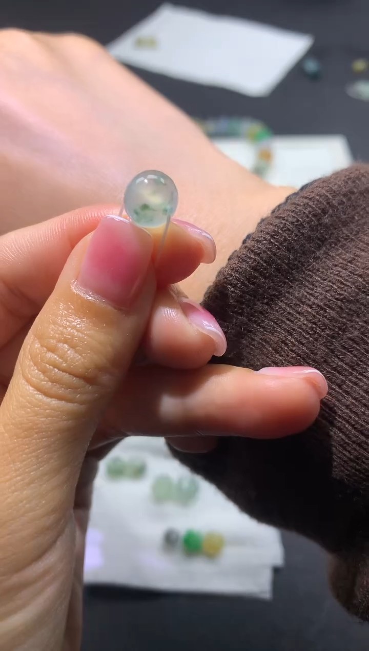 【闪购商品】定制翡翠未镶嵌卡9.1*8.3 /1180+118