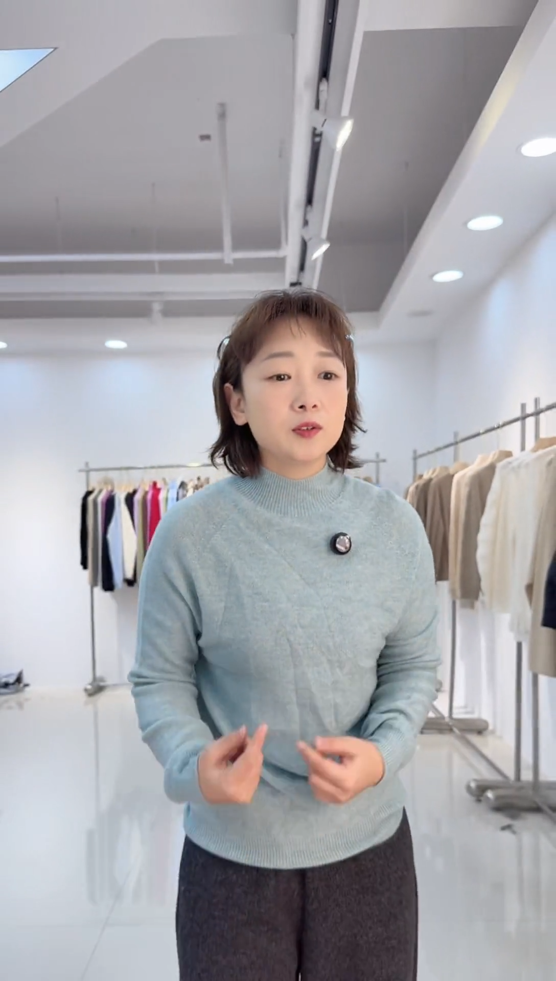 187全毛无缝一线成衣