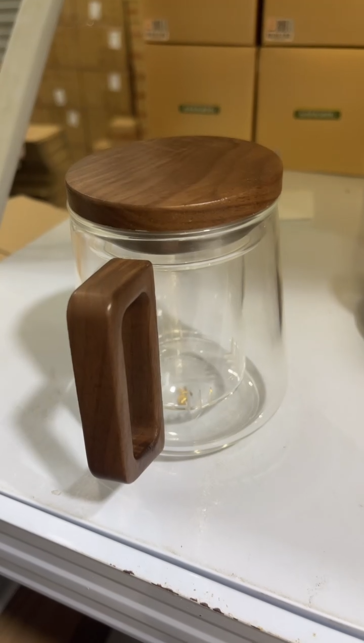 【闪购商品】禾器/木笙杯加茶巾。。