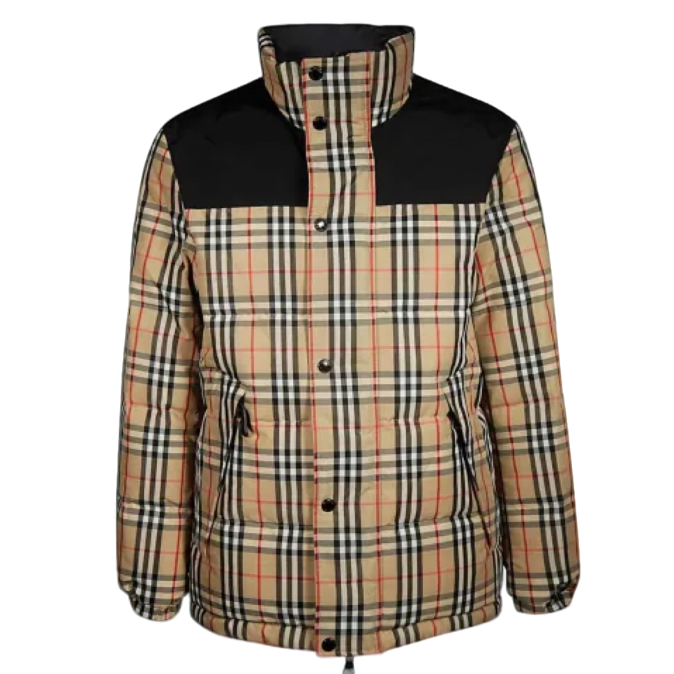 000847 博柏利/Burberry 双面穿羽绒服外套 公价1w+ 尺码xs
