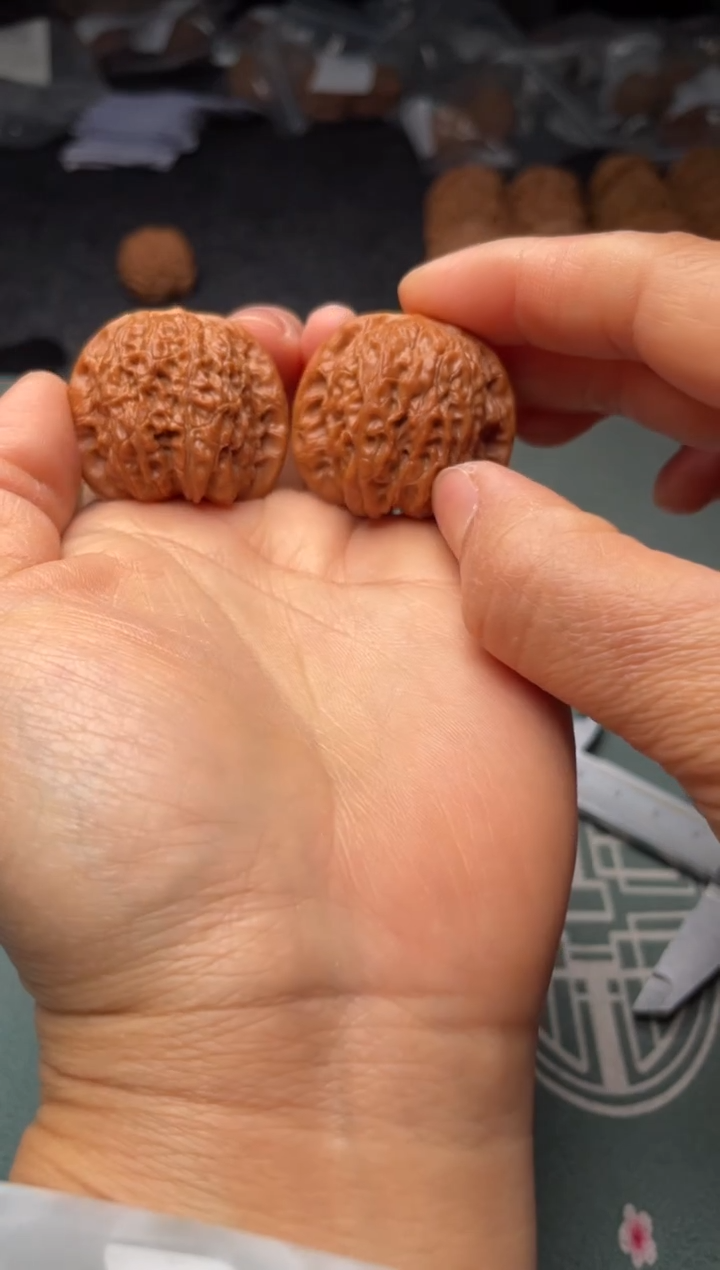 把件文玩核桃w101  血麒麟    34尺