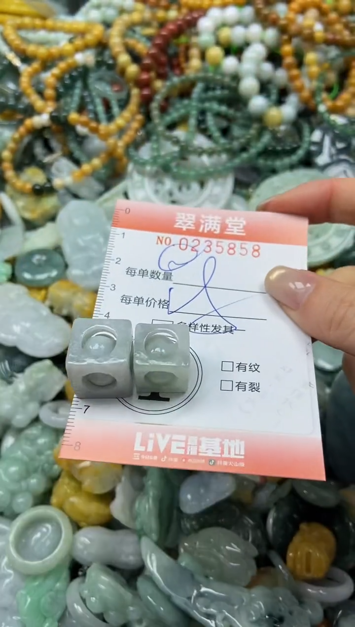 未镶嵌挂件翡翠闪购0235858