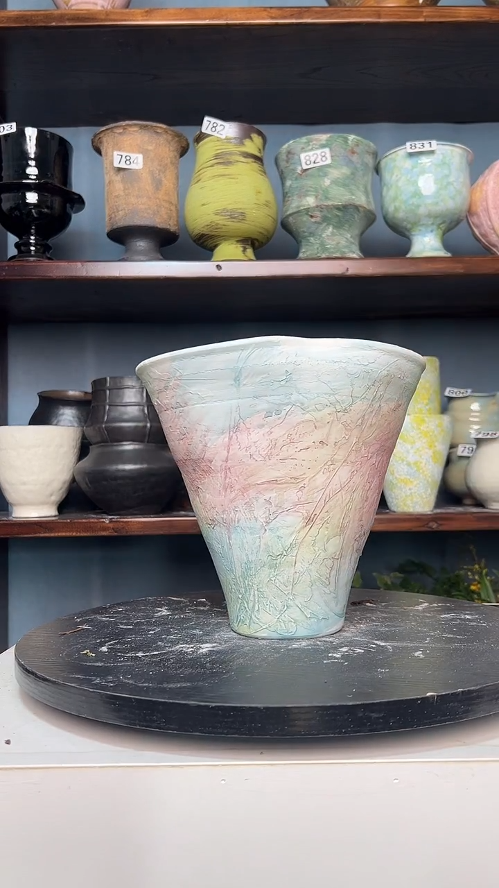 瓷片白泥886有孔22/19